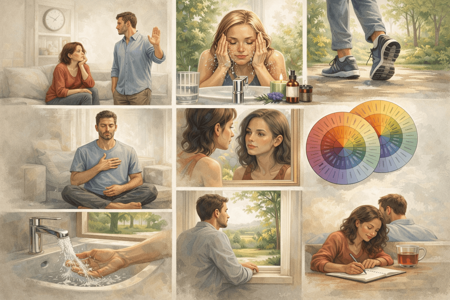 What can help with Emotional Flooding