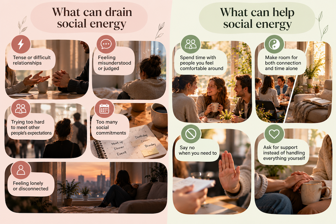 5 Types of Energy: What Drains You and Helps You Feel Better